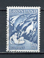 GROENLAND - MÈRE DE LA MER - N° Yvert 30 Obli. - Used Stamps