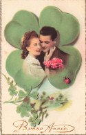 FETES - VOEUX - Nouvel An - Bonne Année - Un Homme Et Une Femme - Carte Postale Ancienne - New Year