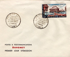 DAHOMEY FDC 1960 PREMIER TP DE LA REPUBLIQUE - Benin – Dahomey (1960-...)