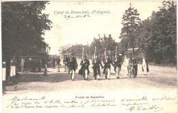 CPA Carte Postale Belgique Camp De Brasschaet Polygone Front De Bandière 1902  VM78679ok - Brasschaat