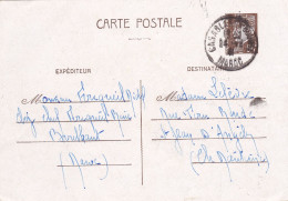 4 Entiers Postaux ,,dont 3 Bi-zone ,,, Dont 1 Avec Cursive,,tres Petit Prix Vu L'etat - Lots & Kiloware (mixtures) - Max. 999 Stamps