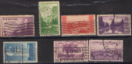 US Postage -1934-1935 7 Timbres Oblitérés, Liste Ci-dessous - Usados