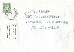 Norway  Cover - Cancelled Oslo Gamlebyen - Brieven En Documenten