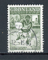 GROENLAND - FOLKLORE - N° Yvert 35 Obli. - Used Stamps