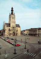 BELGIQUE - Tienen - Grand'Place - Eglise Notre Dame Au Lac Et Hôtel De Ville  - Colorisé - Carte Postale - Tienen