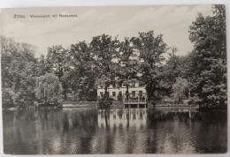 Zittau, Weinbaupark Mit Restaurant, Ca. 1930 - Zittau