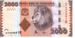 Tanzania  P-42b  2000 Shillings  2015  UNC - Tansania