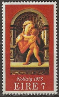 IRELAND 1975 Christmas - 7p Madonna And Child (Fra Filippo Lippi) MH - Unused Stamps