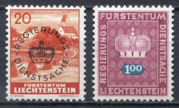 REF 002 > LIECHTENSTEIN < Service N° 23 + 54 * * Neuf Luxe - MNH * * - Dienstzegels