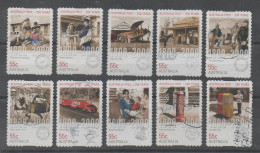 Australia, Used, 2009, Michel 3168 - 3177, 200 Years Of Australian Post Office - Used Stamps