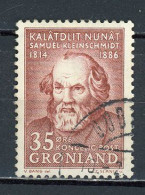 GROENLAND - SAMUEL KLEISCHMIDT - N° Yvert 55 Obli. - Usados