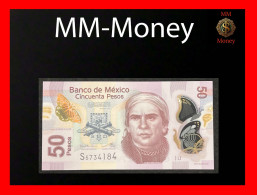 MEXICO 50 Pesos 12.7.2016  P. 123 A     Polymer   UNC - Mexico