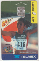MEXICO - Atletismo Femenino 3/24 , 30 $ Mexican Peso, Chip:SC7 , Used - México