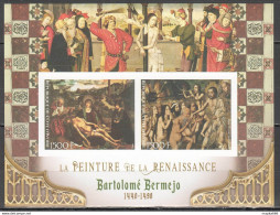 J609 Imperf 2017 Art Paintings Renaissance Bermejo 1Bl Mnh - Autres & Non Classés