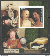 J821 Imperf 2018 Art Paintings Hans Holbein 1Bl Mnh - Autres & Non Classés