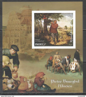 J831 Imperf 2018 Art Paintings Pieter Brueghel The Elder 1Bl Mnh - Autres & Non Classés