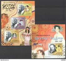 Bc065 2012 Guinea Art Paintings 150Th Anniversary Gustav Klimt 1Kb+1Bl Mnh - Autres & Non Classés