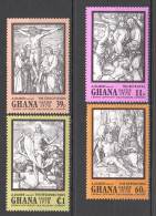 B0262 Ghana Art Paintings Albrecht Durer Easter 1978 #767-70 1Set Mnh - Autres & Non Classés