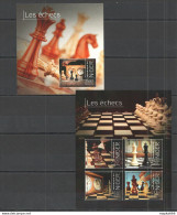 St2854 2013 Niger Sport Chess Les Echecs Kb+Bl Mnh - Schaken