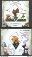 J152 2019 Toxic Mushrooms Flora Nature 1Kb+1Bl Mnh - Funghi