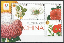 B0290 2011 Montserrat Flowers Flora Of China Kb Mnh - Altri & Non Classificati