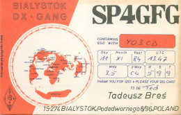 QSL Card POLAND Polish Radio Amateur Station SP4GFGY03CD Ted - Amateurfunk