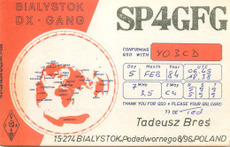 QSL Card POLAND Polish Radio Amateur Station SP4GFGY03CD Ted - Amateurfunk