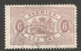 SWEDEN. OFFICIAL. 6o USED HELSINGBORG POSTMARK. - Servizio