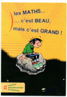 CPSM   BANDE DESSINEE   -    GASTON LAGAFFE  BY FRANQUIN  -   TOURNOI MATHEMATIQUE LIMOUSIN 2000 - Comicfiguren