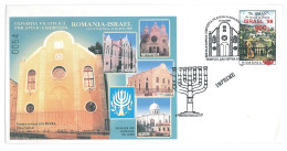 COV 91 - 3033 Jews Temple SAS HEVRA, Cluj-Napoca, Romania - Cover - Used - 2000 - Guidaismo