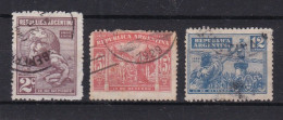 Argentine YT° 323-325 - Used Stamps