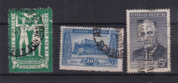 Argentine YT° 492-493 + 461 + 465 - Used Stamps