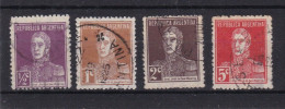 Argentine YT° 314-320 - Used Stamps