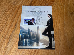 Belgique N°3994 Largo Winch Sur CM - Storia Postale