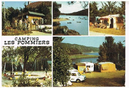 22 CAUREL LE CAMPING DES   POMMIERS  1995 - Caurel