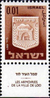 Israel Poste N** Yv: 271/286 Armoiries De Villes (Tabs) - Neufs (avec Tabs)