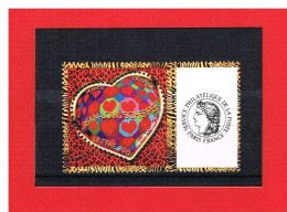 PERSONNALISE - 2006-N°3861A - COEUR JEAN LOUIS SCHERRER 20 G  Avec VIGNETTE  SERVICE PHILATHELIQUE - Y&T- COTE : 4 EUROS - Unused Stamps