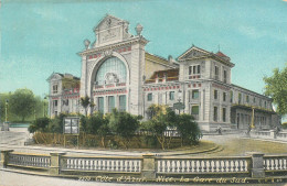 CPA 06 Alpes Maritimes > Nice > Transport Ferroviaire - Gare Du Sud - Sombsthay - Palais Val Rose - Aqua Photo - Schienenverkehr - Bahnhof