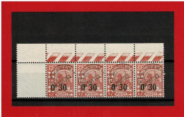 ALGERIE - 1938 - N°14** PREOBLITERES - SUPERBE - MOSQUEE - BLOC De 4 TIMBRES  SANS CHARNIERE - BORD DE FEUILLE - Postage Due