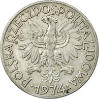 Monnaie, Pologne, 5 Zlotych, 1974, Warsaw, TB+, Aluminium, KM:47 - Polen