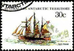 Antarctique Aust Poste Obl Yv: 43 Mi:46 Fram (Beau Cachet Rond) - Used Stamps