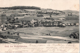 Gruss Aus Grosshöchstetten Mit Stempel 6.VI.1904 / Vorgelaufene Karte - Grosshöchstetten 