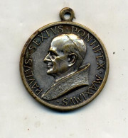 Medaille Pape Paul VI - Non Classificati