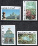 COB 2340/43 - ND -  Cote: 40,00 € - Solidarité: Serres Royales De LAEKEN, D'Alphonse BALAT - 1989. - 1981-2000