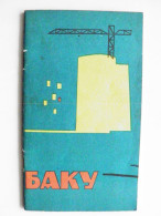 Booklet Issue Baku Azerbaijan 1966 32 Pages In Russian Language - Programmes