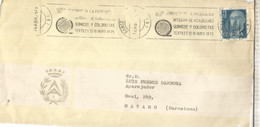 BARCELONA FRONTAL CON RODILLO 1975 ASOCIACION DE QUIMICOS CHEMICAL - Chimie