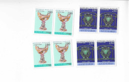 2854 Et 2857 Différence De Piquage En Paires Horizontales  INCONNU - Unused Stamps