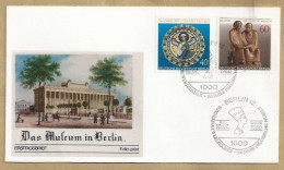 DE.- ERSTTAGSBRIEF. DAS MUSEUM IM BERLIN. ERSTAUSGABE 10.07.1980. 150 JAHRE PREUSSISCHE MUSEEN. BERLIN 12. FDC. - 1971-1980