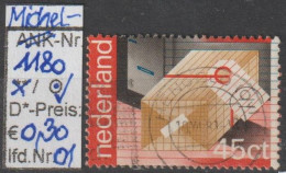 1981 - NIEDERLANDE - SM "100 Jahre P.T.T. - Postpaket" 45 C Mehrf. - O Gestempelt - S.Scan  (1180o 01-03 Nl) - Oblitérés