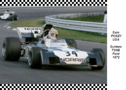 Sam  Posey  -  Surtees  TS9B  1972 - Grand Prix / F1